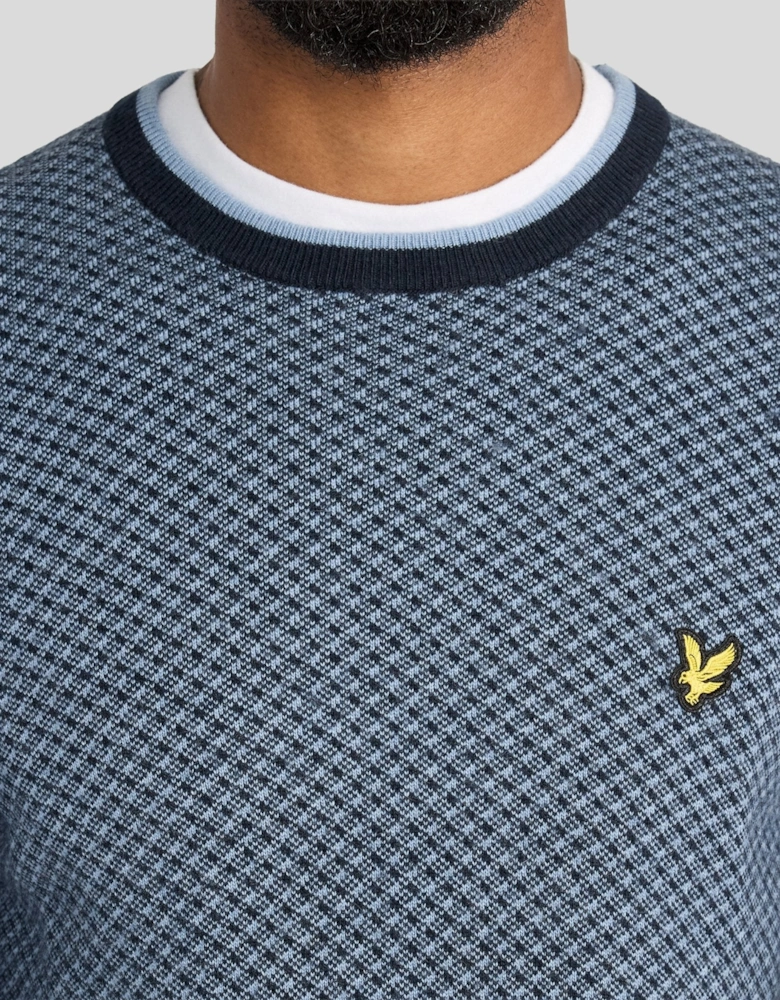 Cashmere Blend Crew Neck Jumper