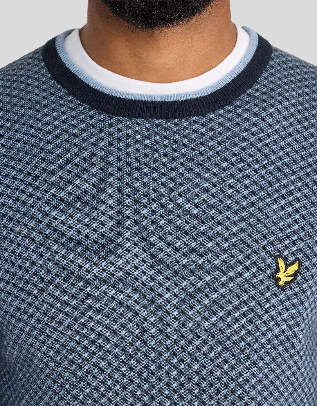 Cashmere Blend Crew Neck Jumper