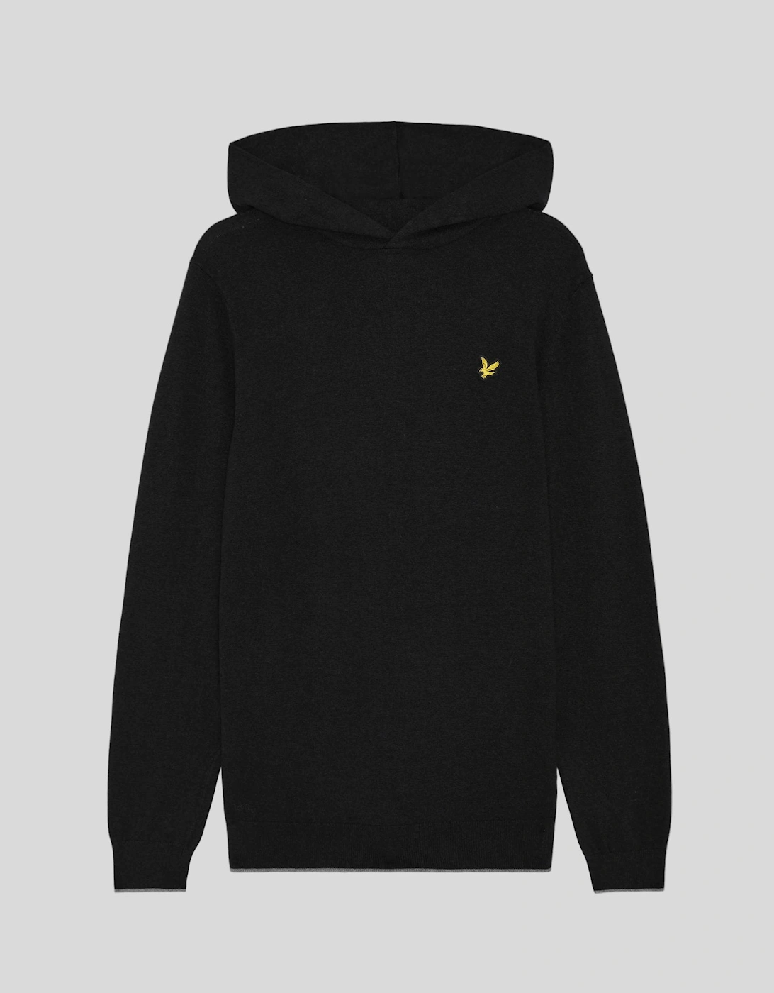 Lyle And Scott Men's Cashmere Blend Hoodie - Black - Size: 42