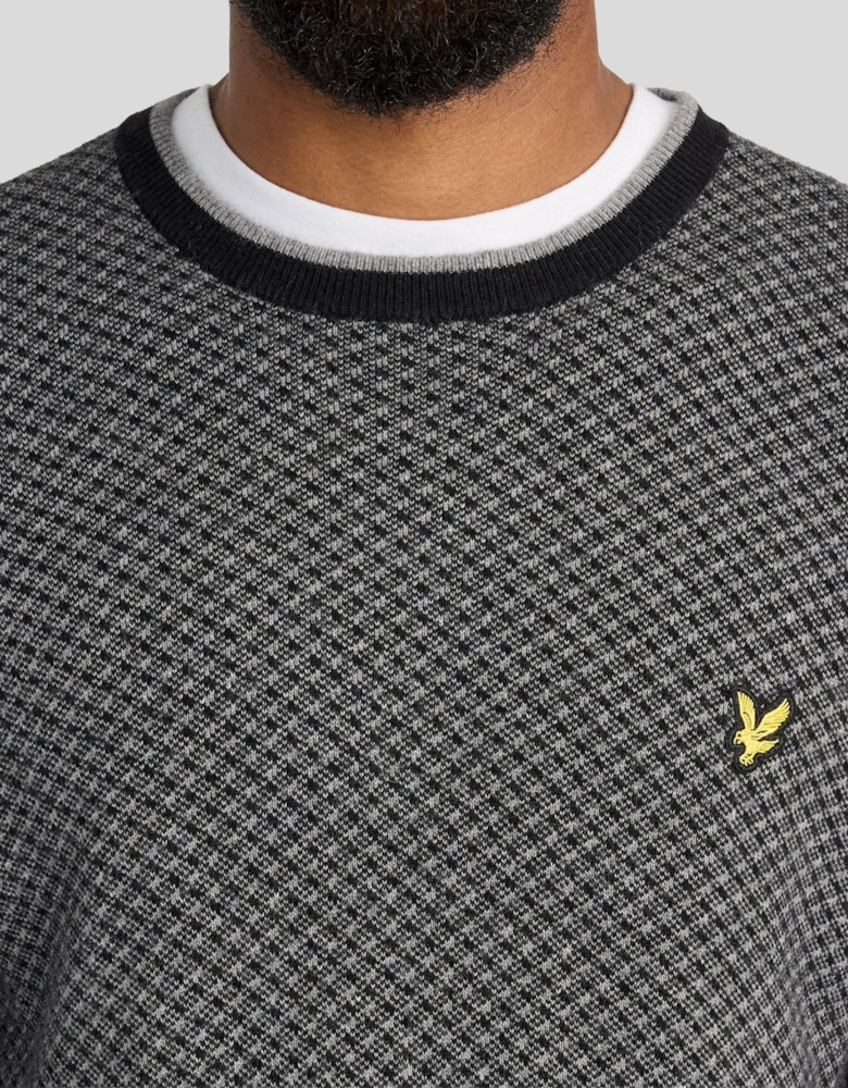 Cashmere Blend Crew Neck Jumper