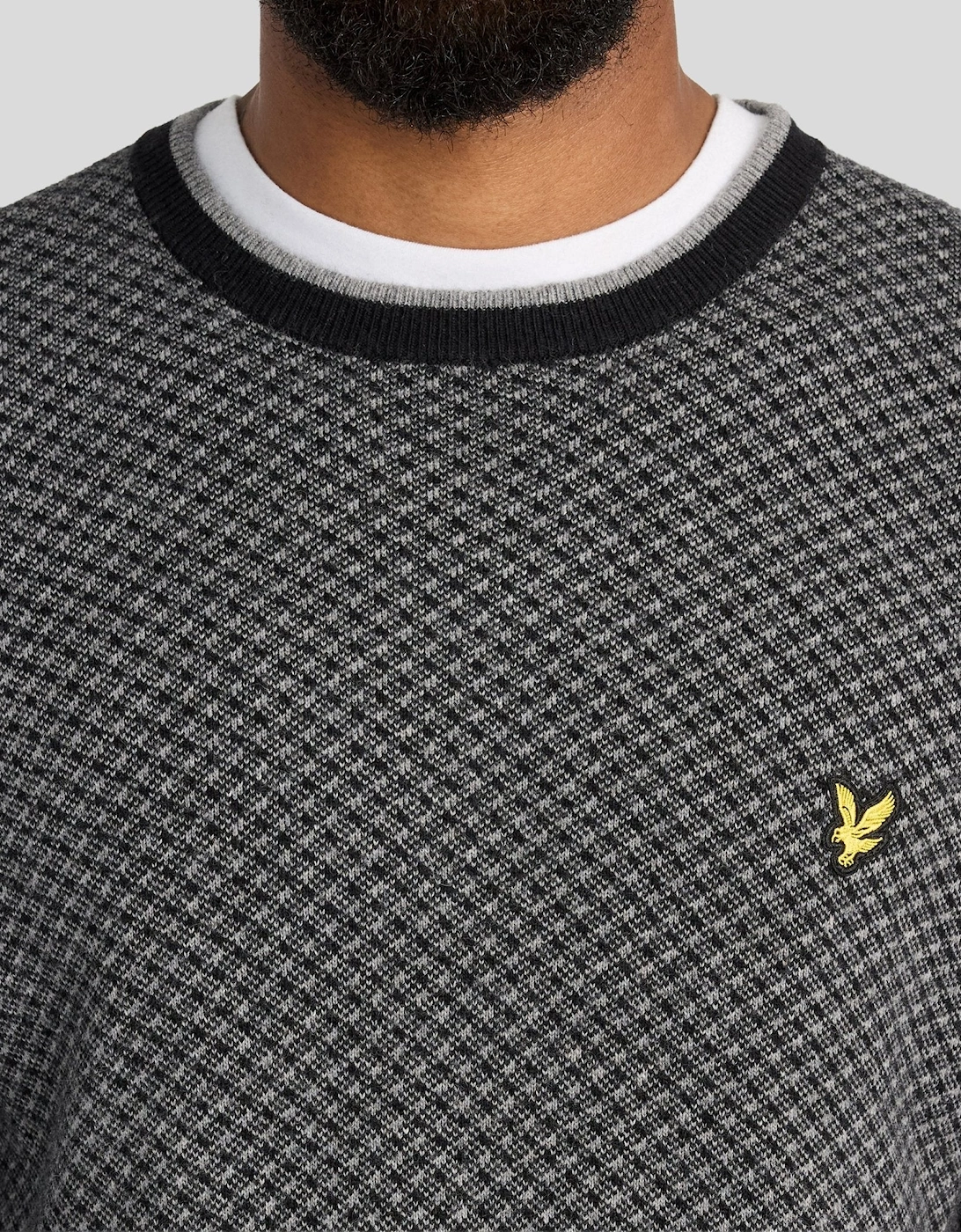 Cashmere Blend Crew Neck Jumper