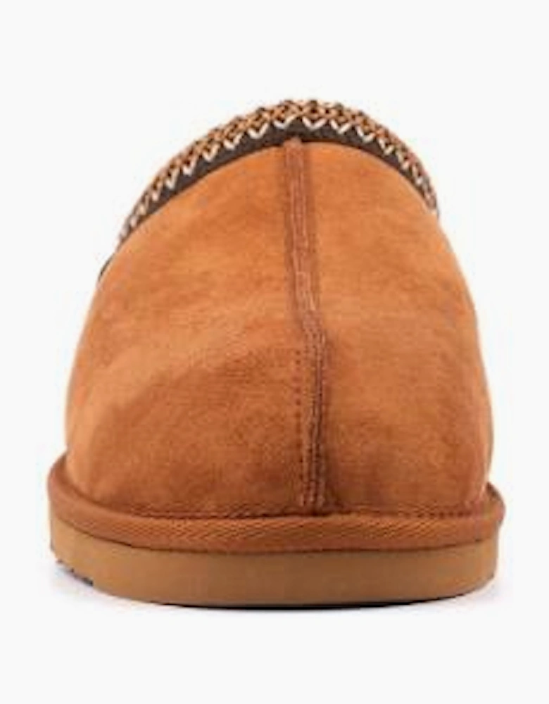 Lunar KMD 122 Patrick slipper in Tan