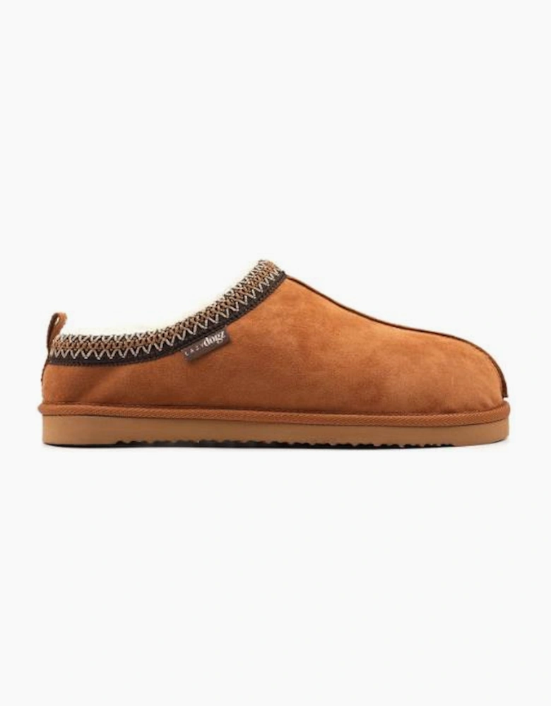 Lunar KMD 122 Patrick slipper in Tan