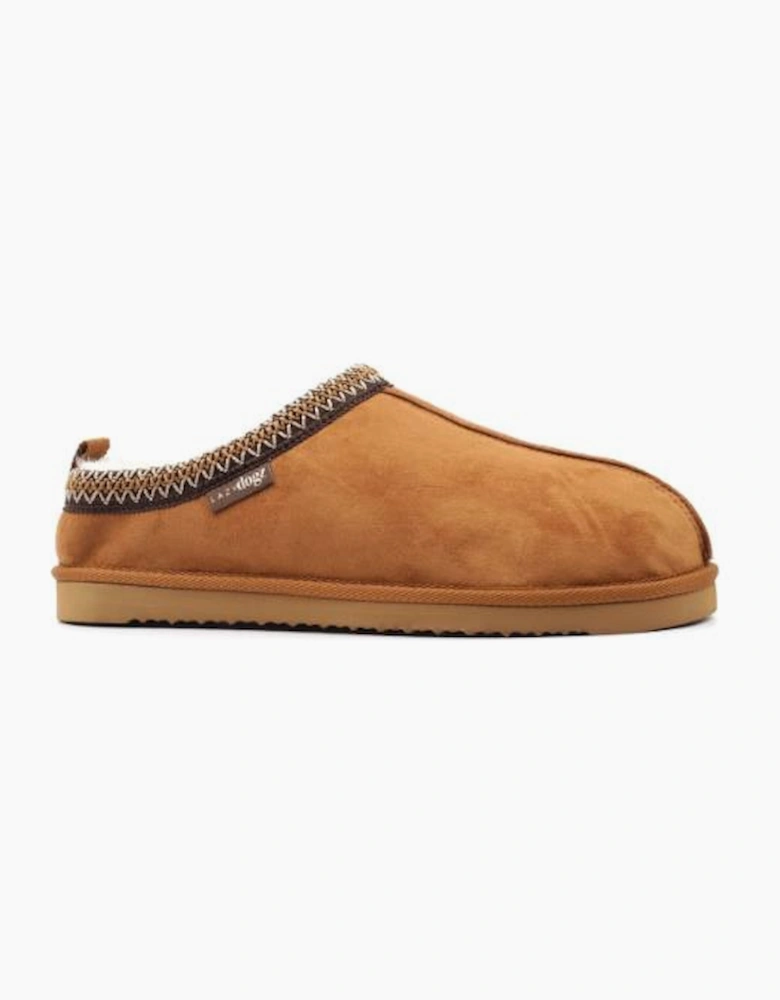Lunar KMD 122 Patrick slipper in Tan
