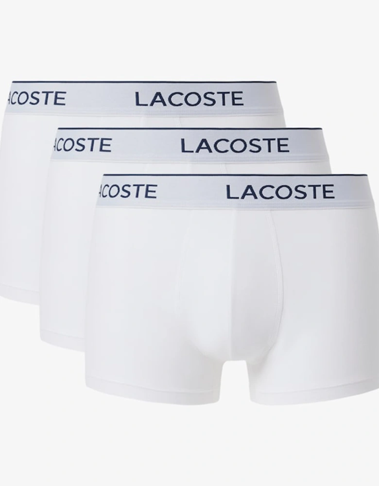 Lacoste 3-Pack Stretch Cotton Trunks