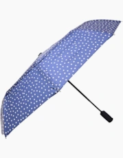 Navy Polka Dot Nylon