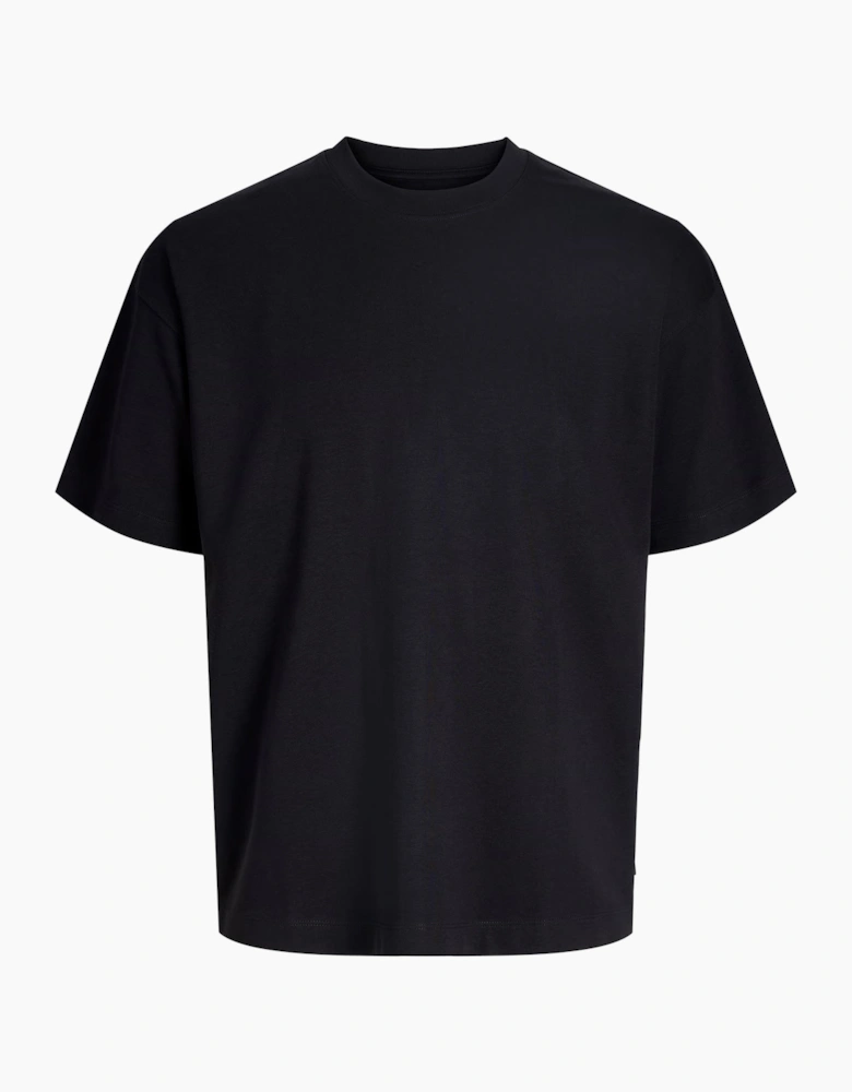 Jack & Jones JJEBarron T-Shirt ss crew neck BLACK