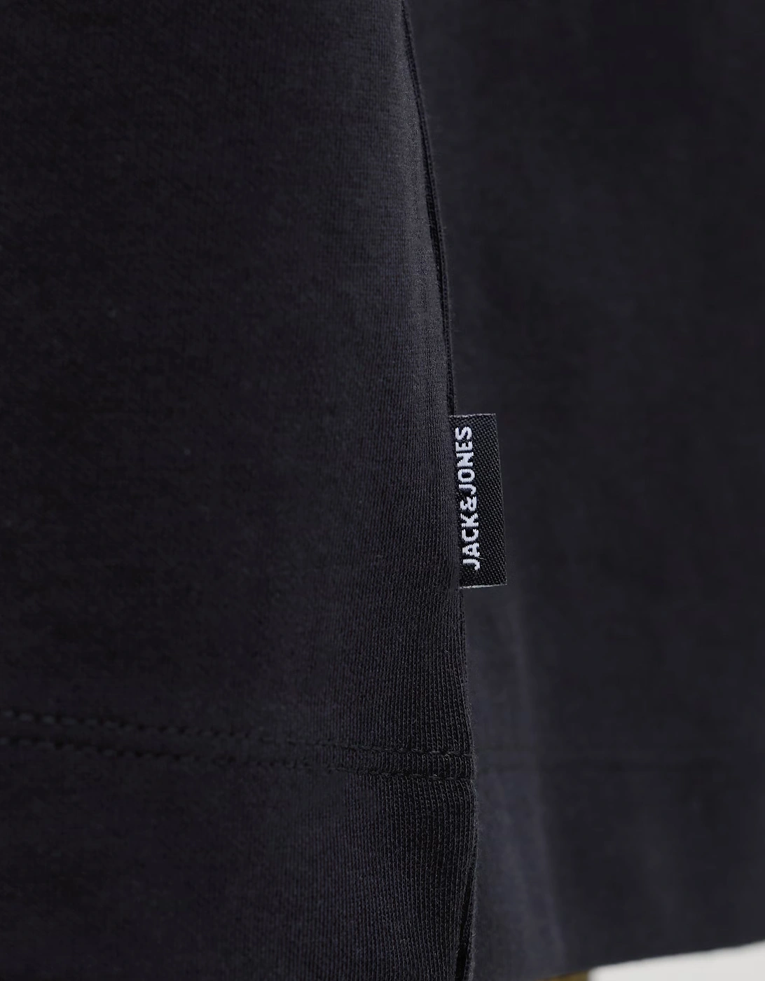 Jack & Jones JJEBarron T-Shirt ss crew neck BLACK