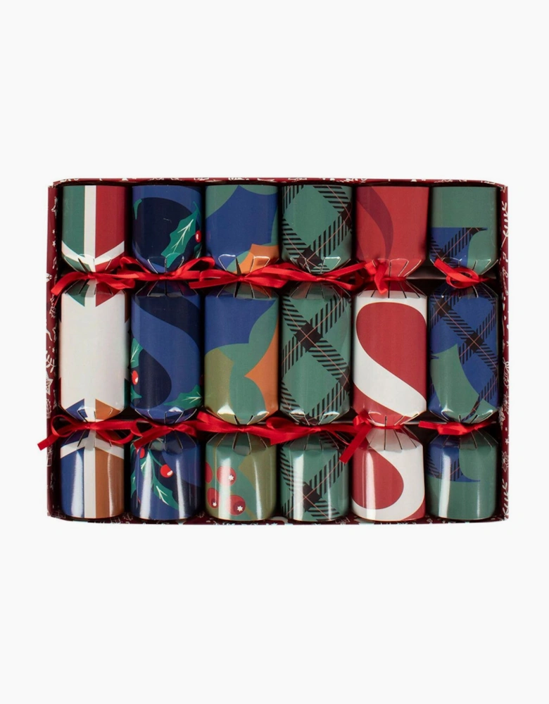 Sockshop 6 Fun Filled Sock Crackers RED
