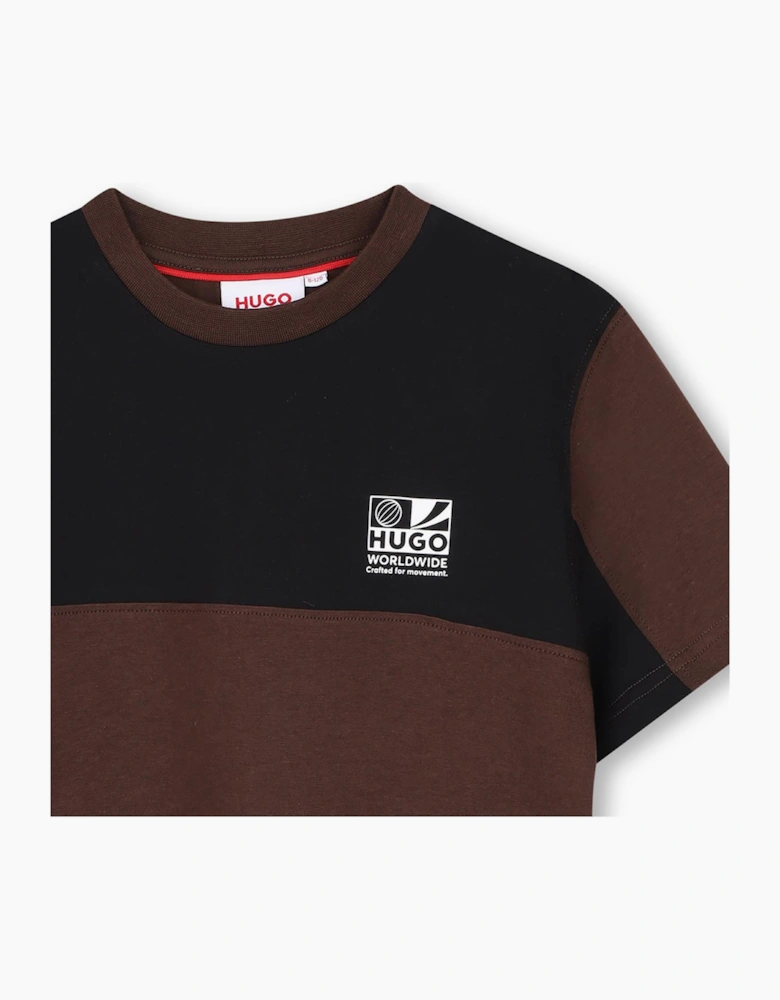 HUGO BOYS COFFEE T SHIRT G01246