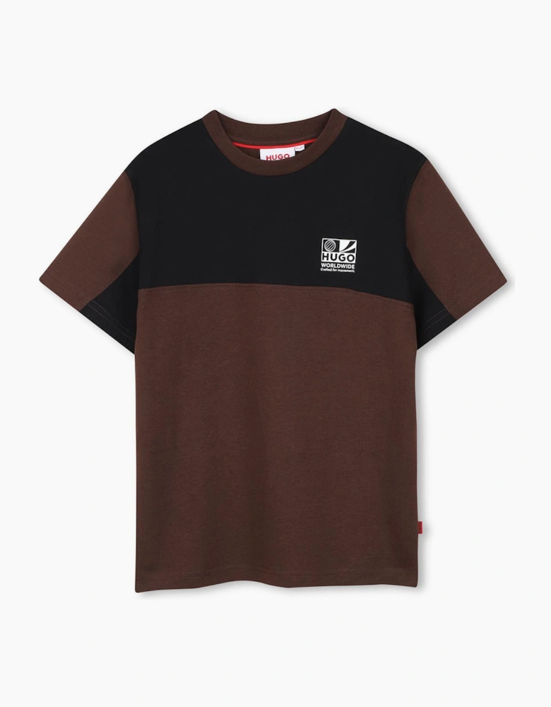 HUGO BOYS COFFEE T SHIRT G01246