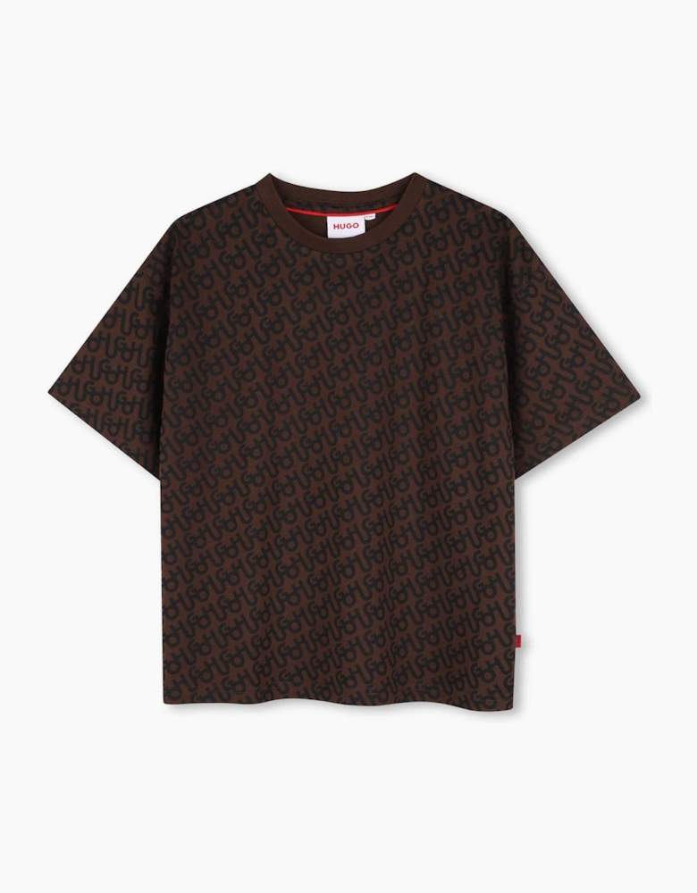 HUGO BOYS COFFEE T SHIRT G01249