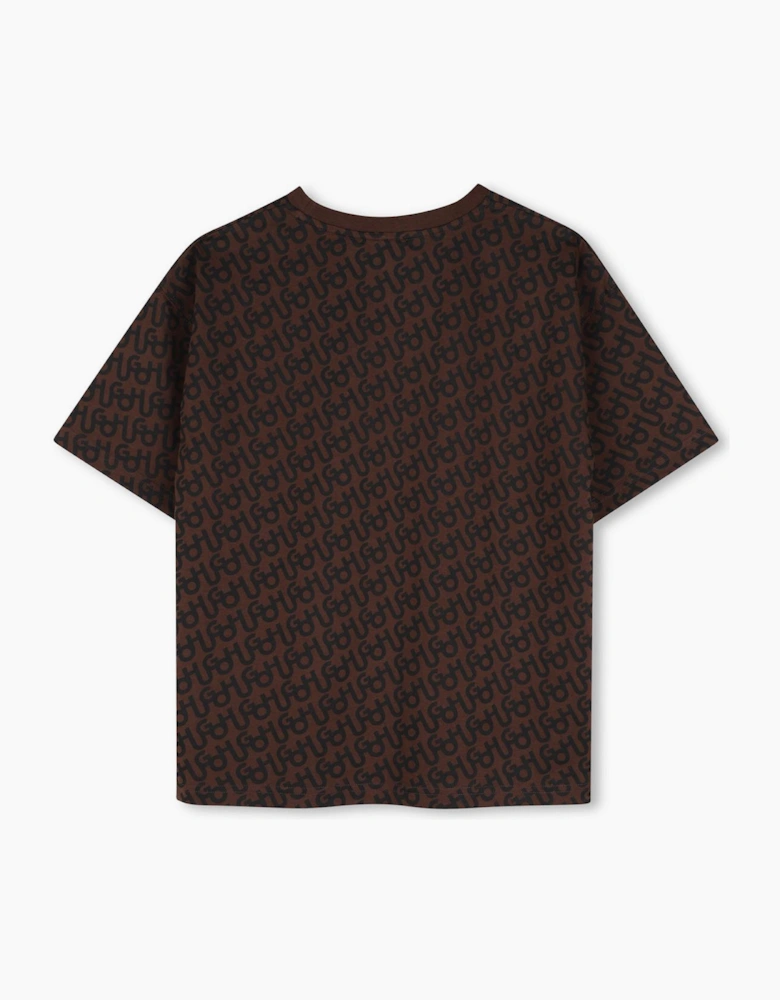 HUGO BOYS COFFEE T SHIRT G01249