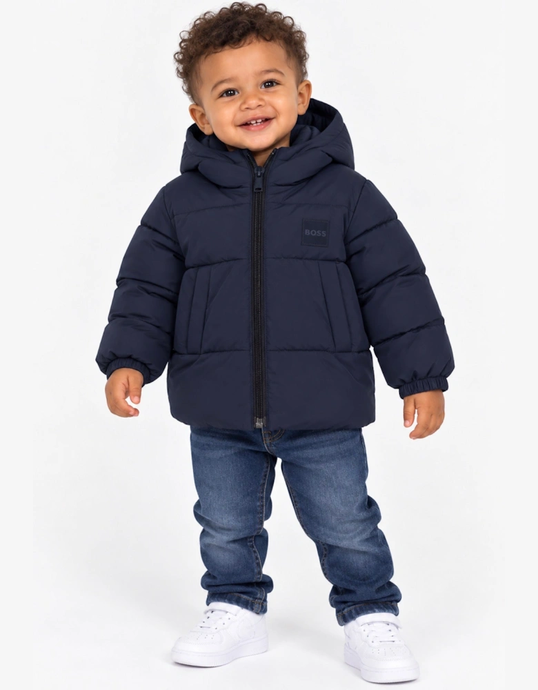 BOSS BABY/TODDLER BOY NAVY JACKET J53508