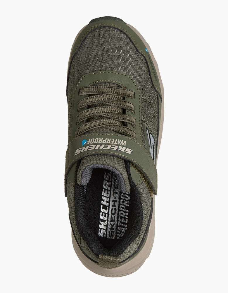 Skechers Elite Sport Tread Aquavek Olive Trainers