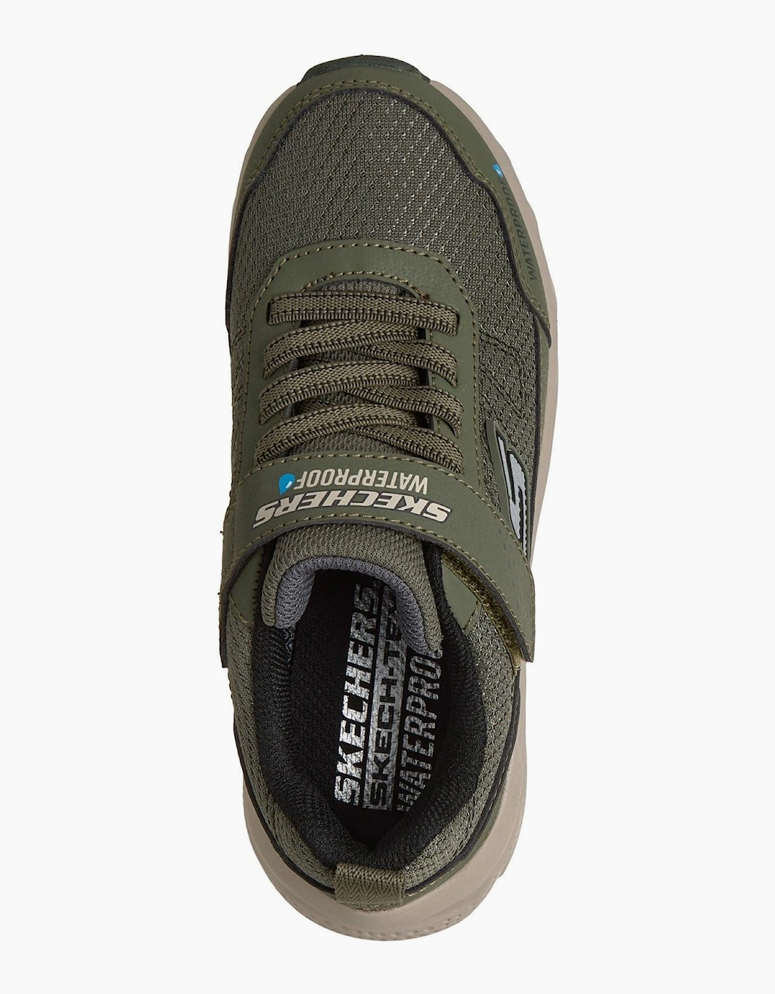 Skechers Elite Sport Tread Aquavek Olive Trainers