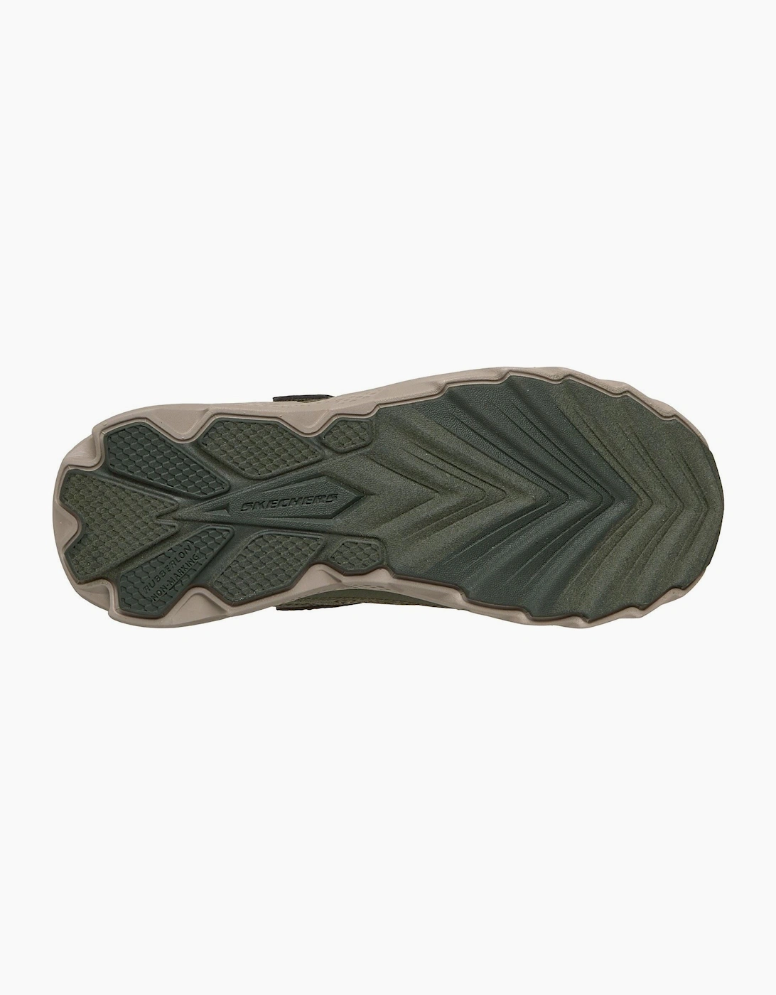 Skechers Elite Sport Tread Aquavek Olive Trainers