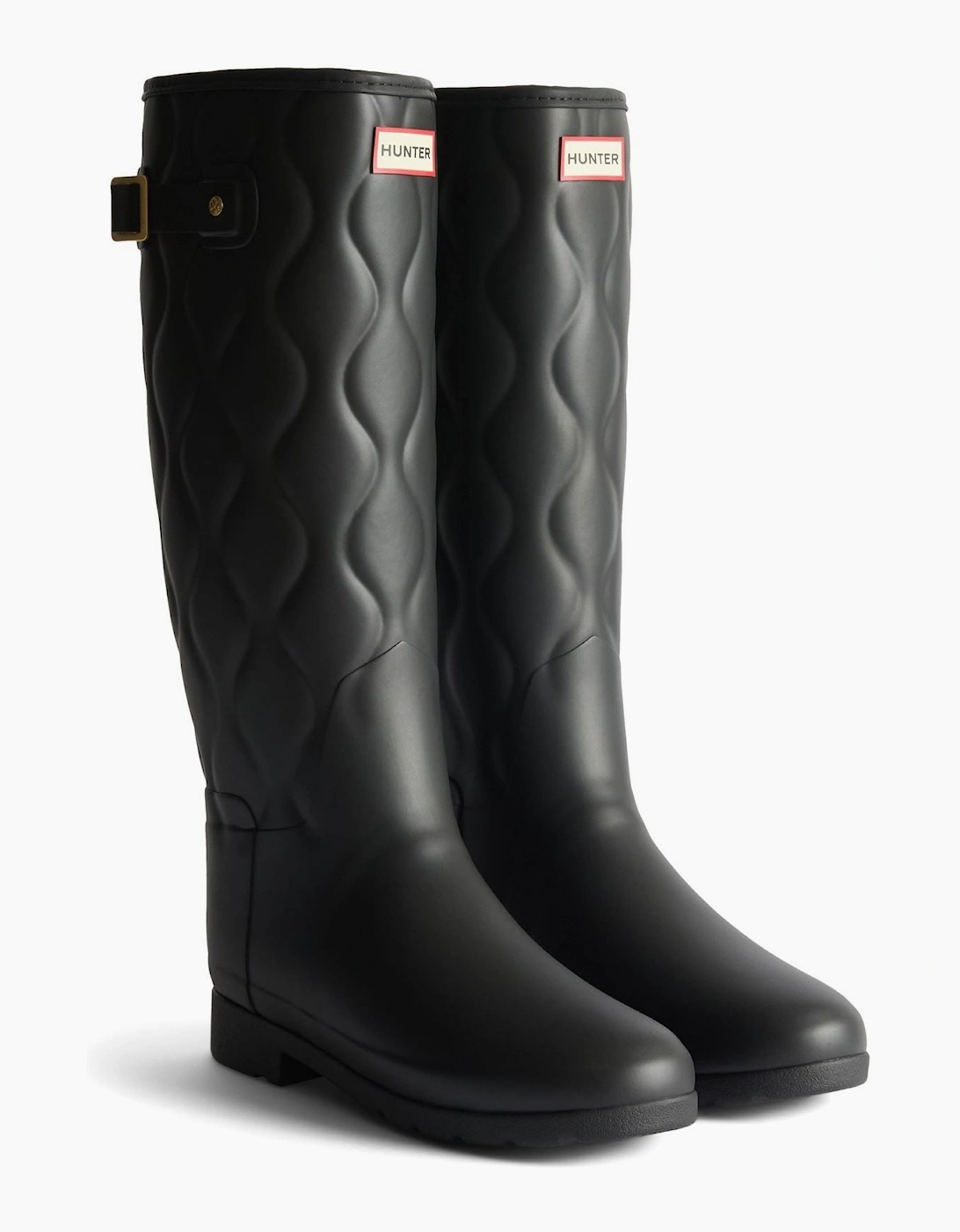 Hunter Women's Originals Refined Tall Onionquilt Black Size 8 (42) - Image 7