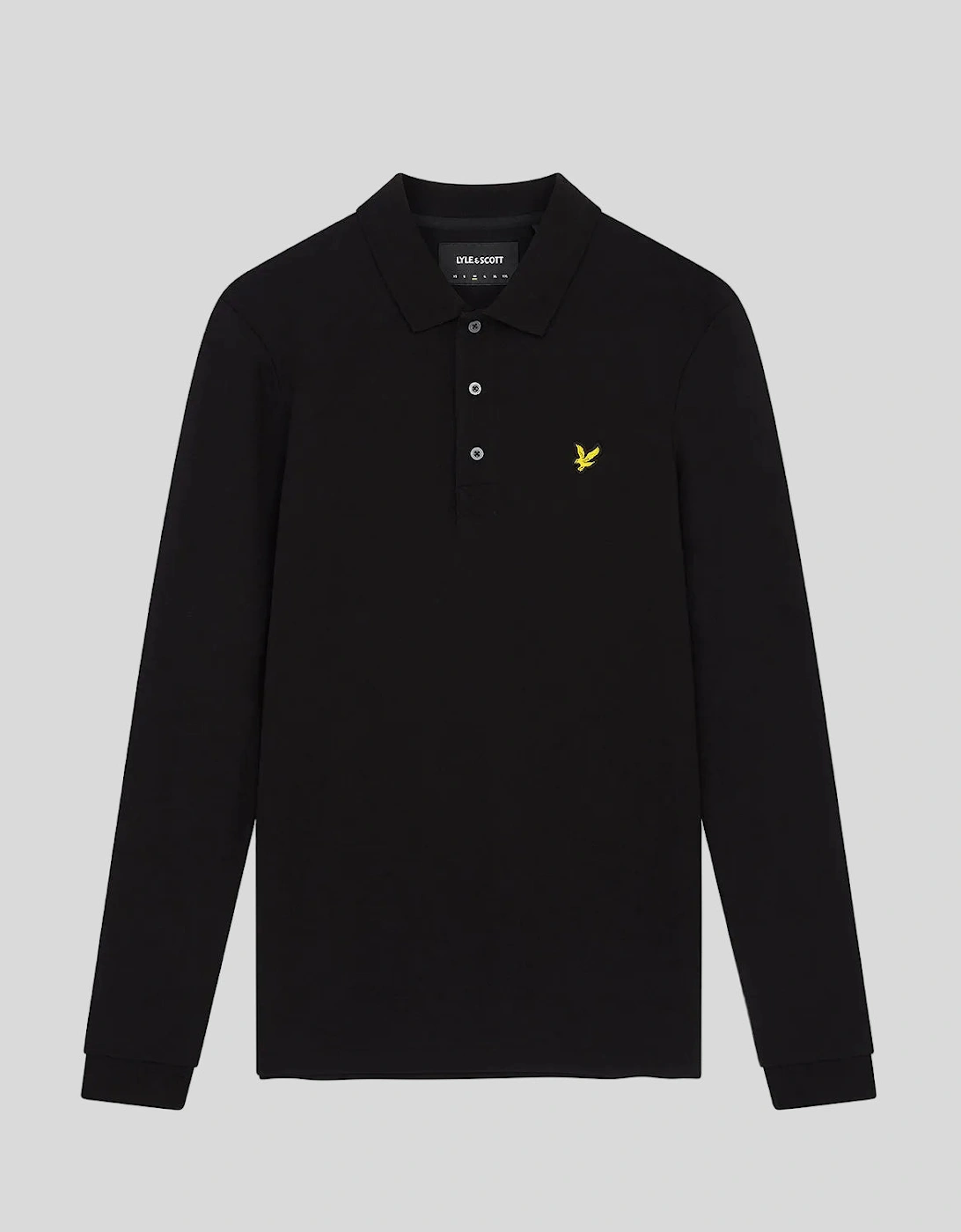 Long Sleeve Polo Shirt Plus