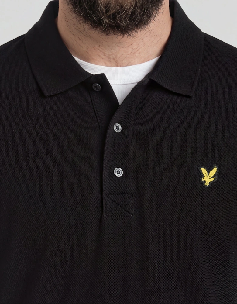 Long Sleeve Polo Shirt Plus
