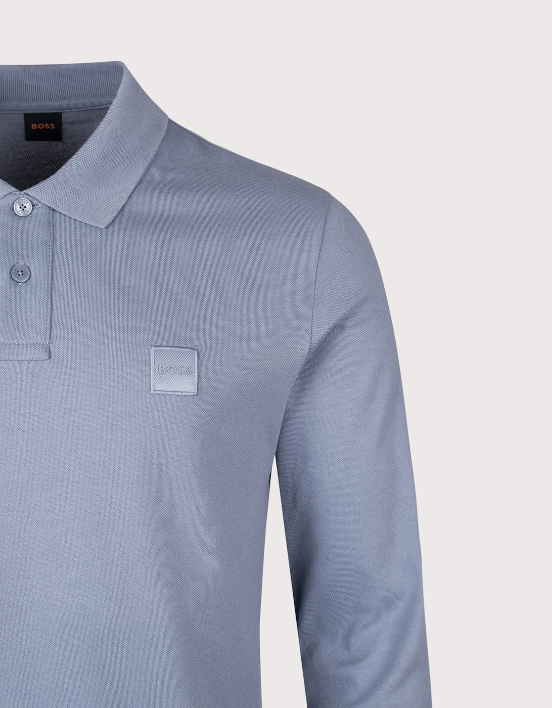 Slim Fit Passerby Long Sleeve Polo Shirt