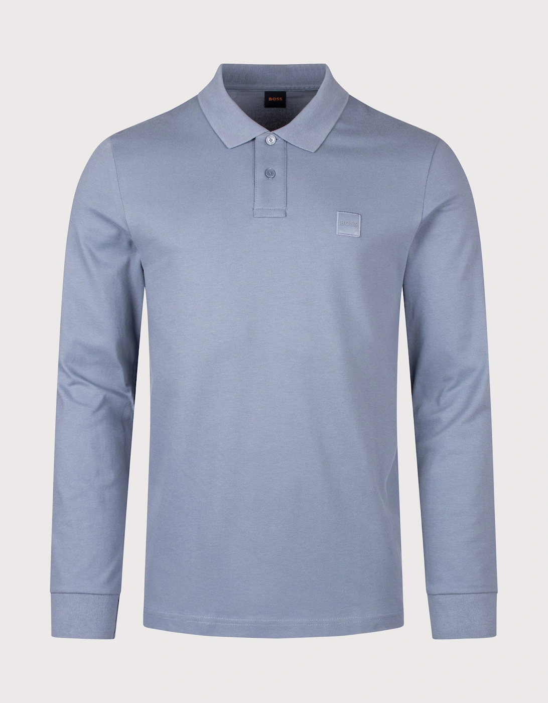 Slim Fit Passerby Long Sleeve Polo Shirt