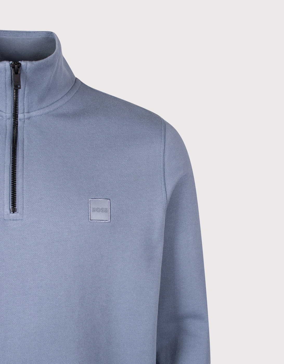 Regular Fit Zetrust Quarter Zip Sweatshirt