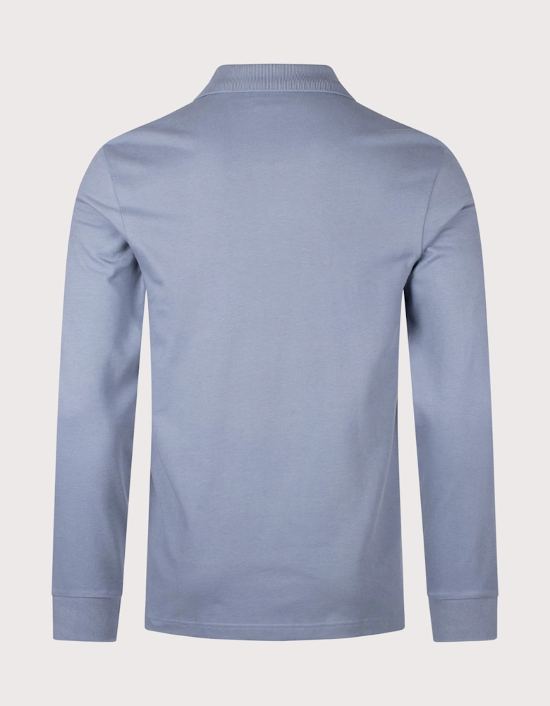 Slim Fit Passerby Long Sleeve Polo Shirt