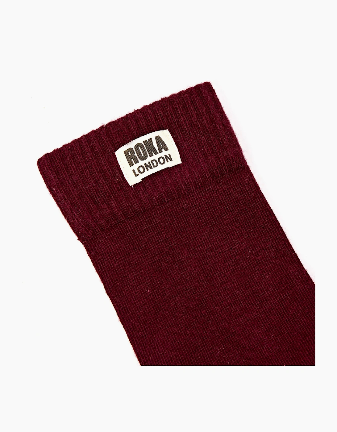 Wimbeldon Crew Socks for Women - Plum