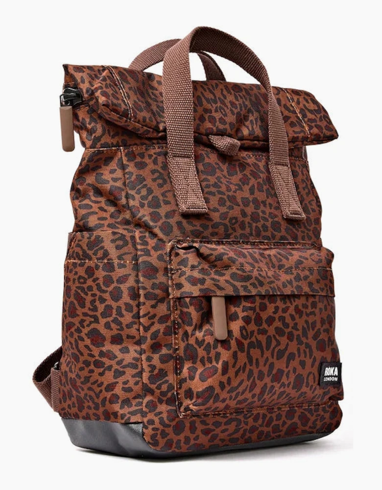 Canfield Roll Top Backpack - Medium Leopard