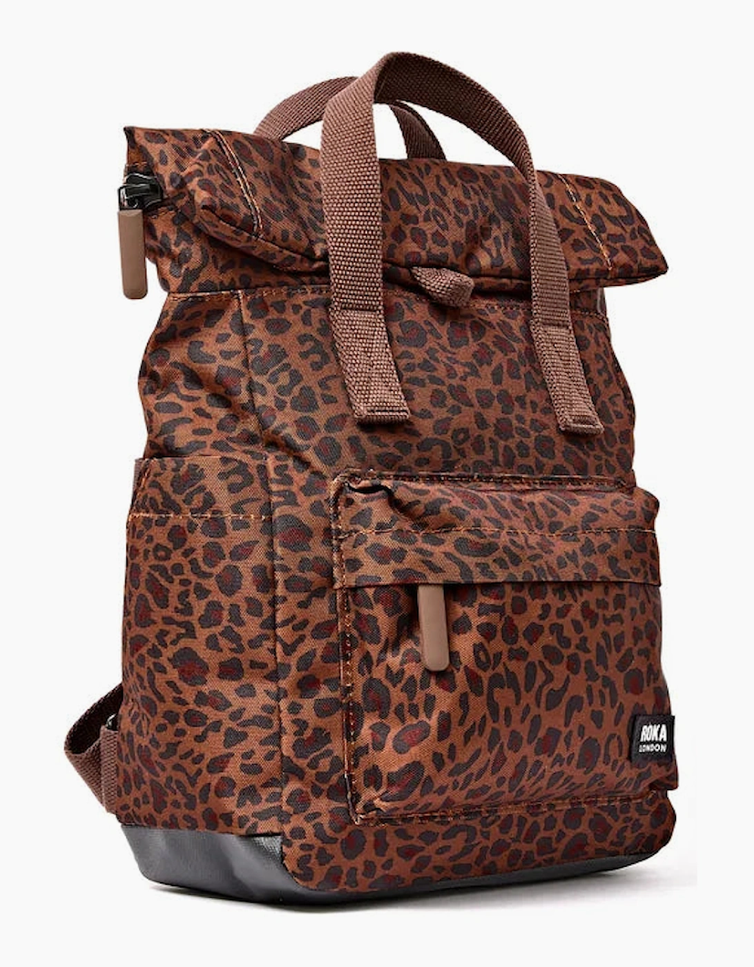 Canfield Roll Top Backpack - Medium Leopard