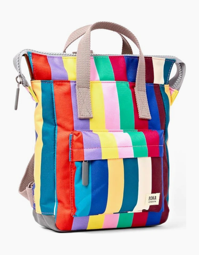 Bantry Backpack in Wide Multi Stripe