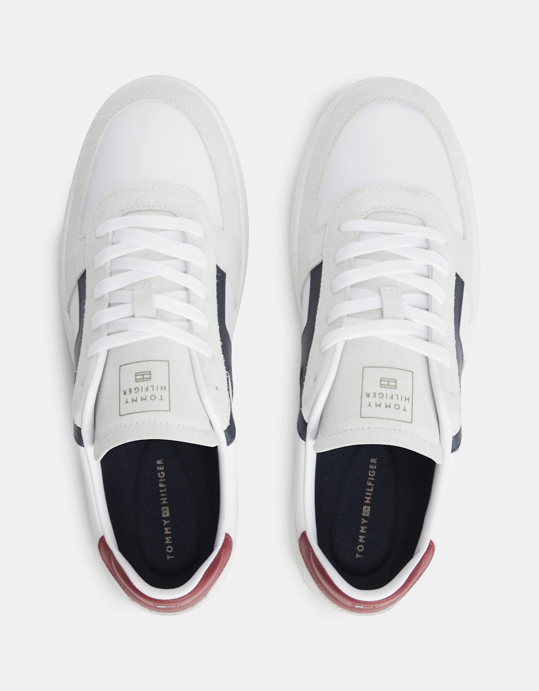 Tommy Hilfiger TH Tribeca Mix Mens Trainers - White