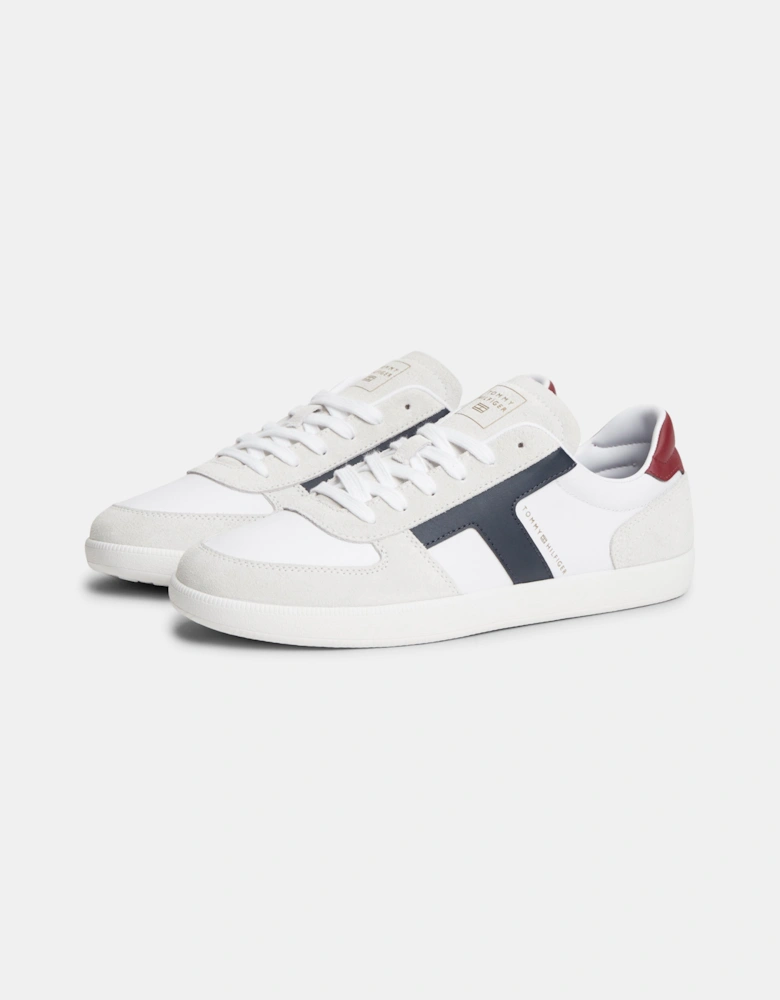 Tommy Hilfiger TH Tribeca Mix Mens Trainers - White