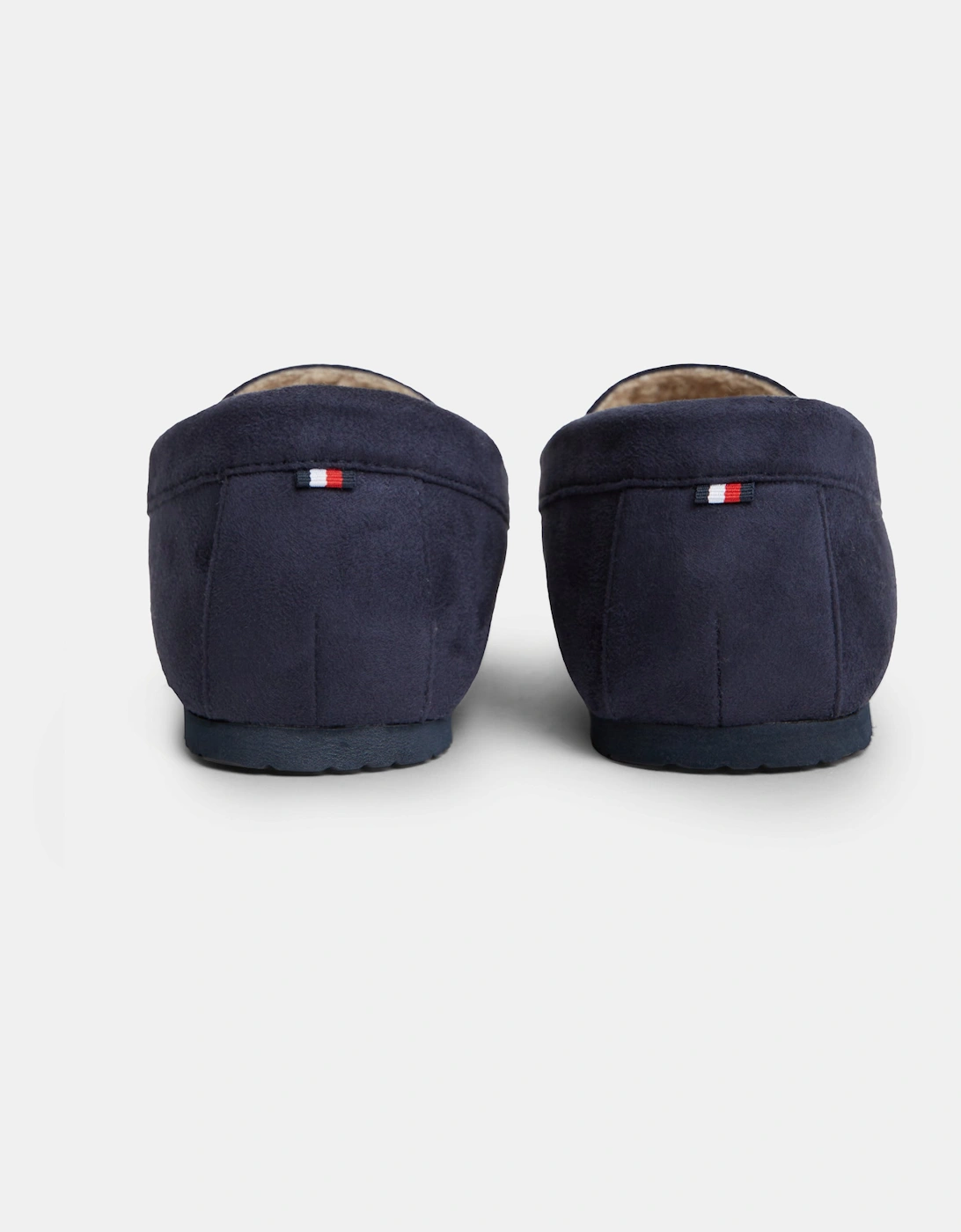Tommy Hilfiger Driver Mens Hilfiger House Shoes - Navy Blue