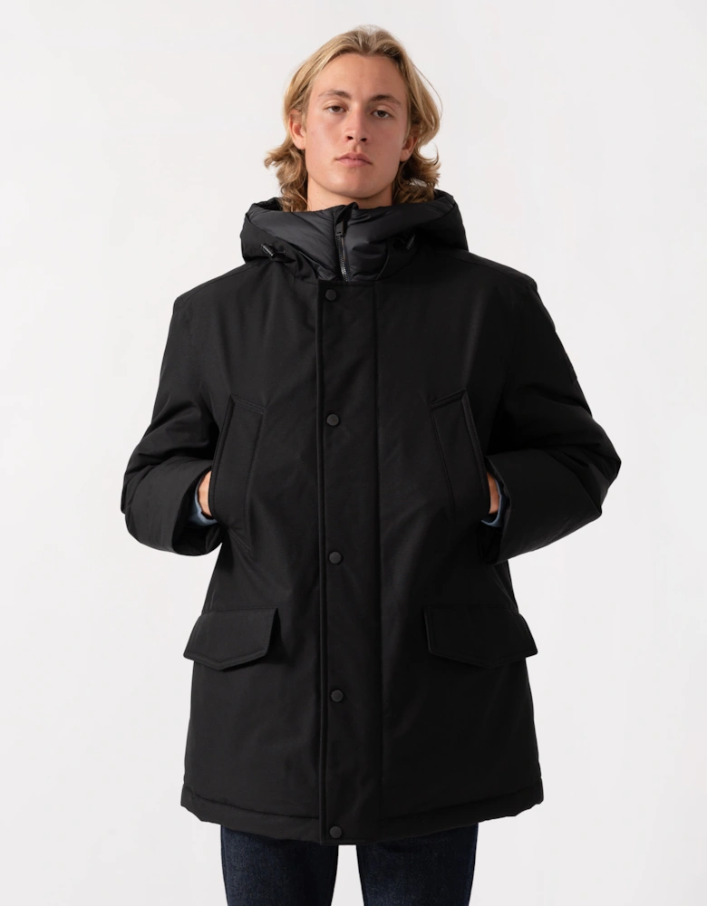 BOSS Orange Osiass1 Mens Parka - Black 001