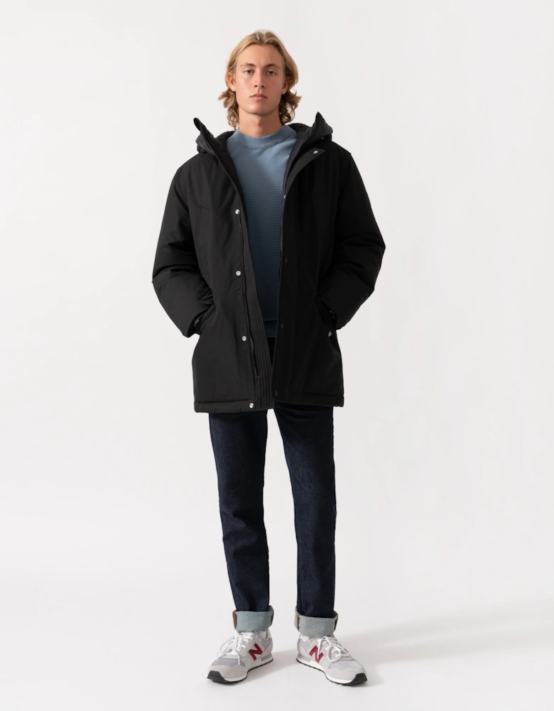 BOSS Orange Osiass1 Mens Parka - Black 001