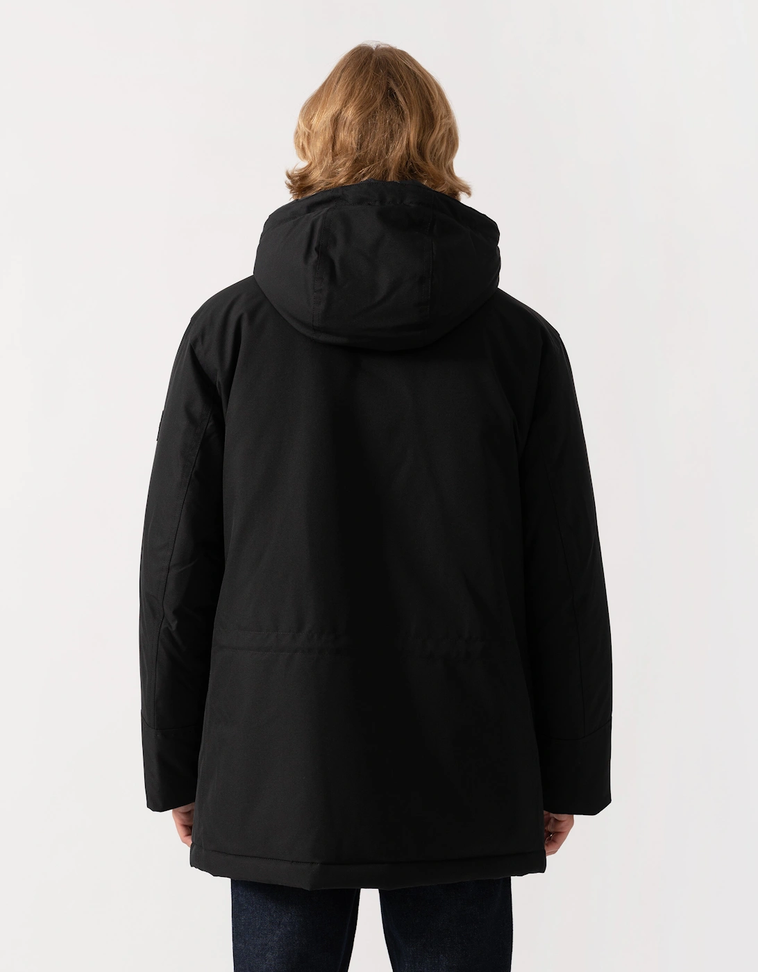 BOSS Orange Osiass1 Mens Parka - Black 001