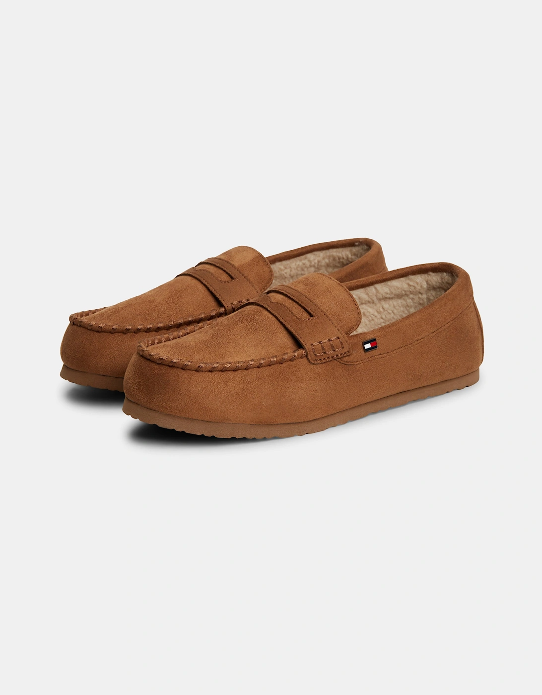 Tommy Hilfiger Driver Mens Hilfiger House Shoes - Coconut Grove