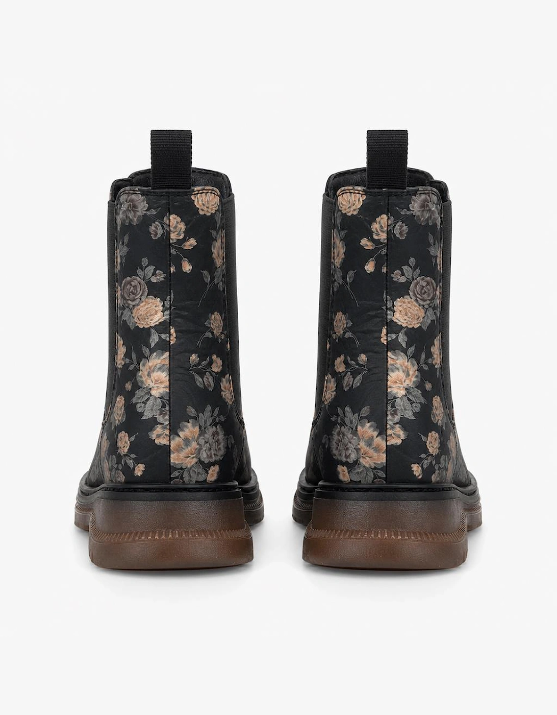 Cipriata JESSICA Womens Ankle Boots Black Multi Floral