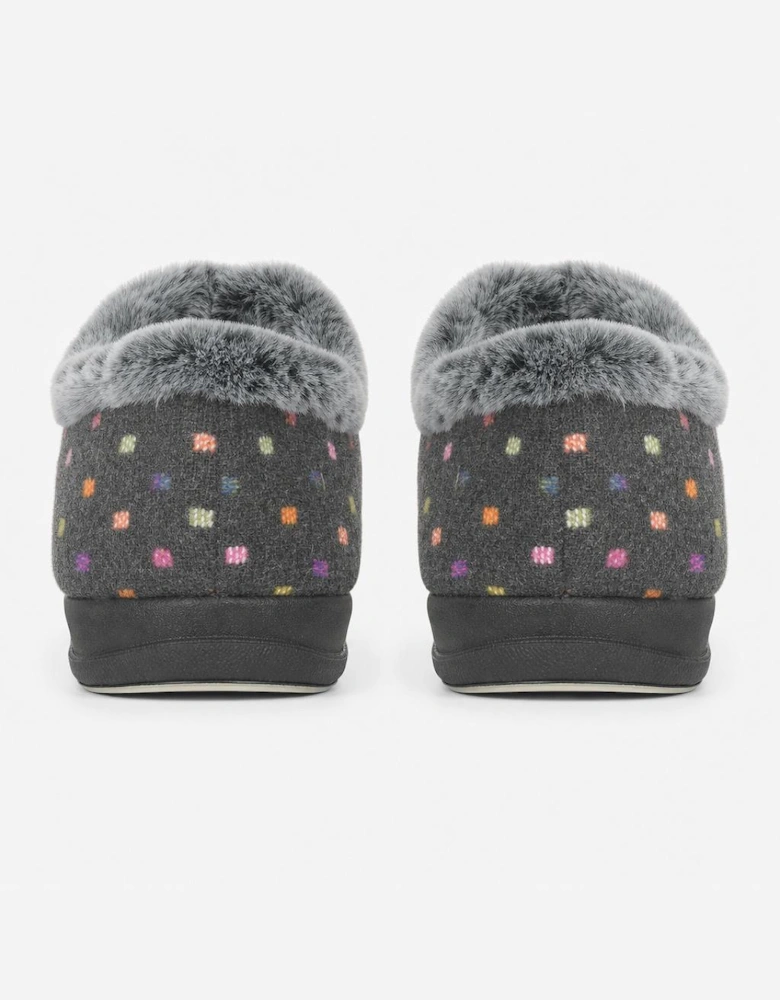 Sleepers NANCY Womens Full Slippers Grey