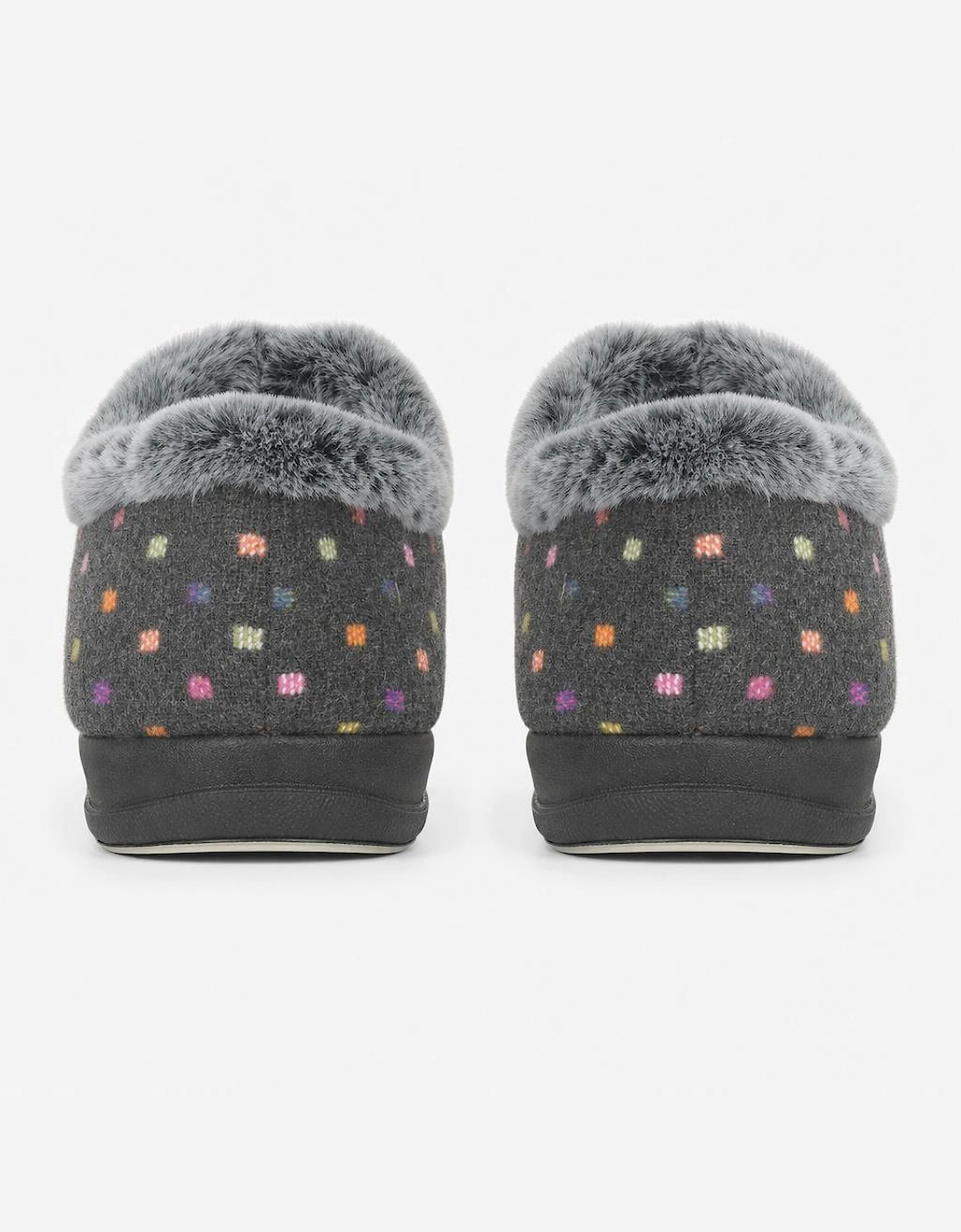 Sleepers NANCY Womens Full Slippers Grey