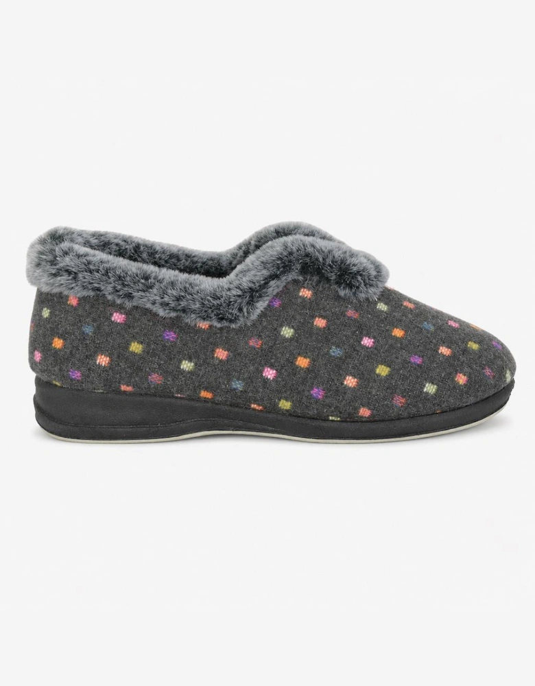 Sleepers NANCY Womens Full Slippers Grey