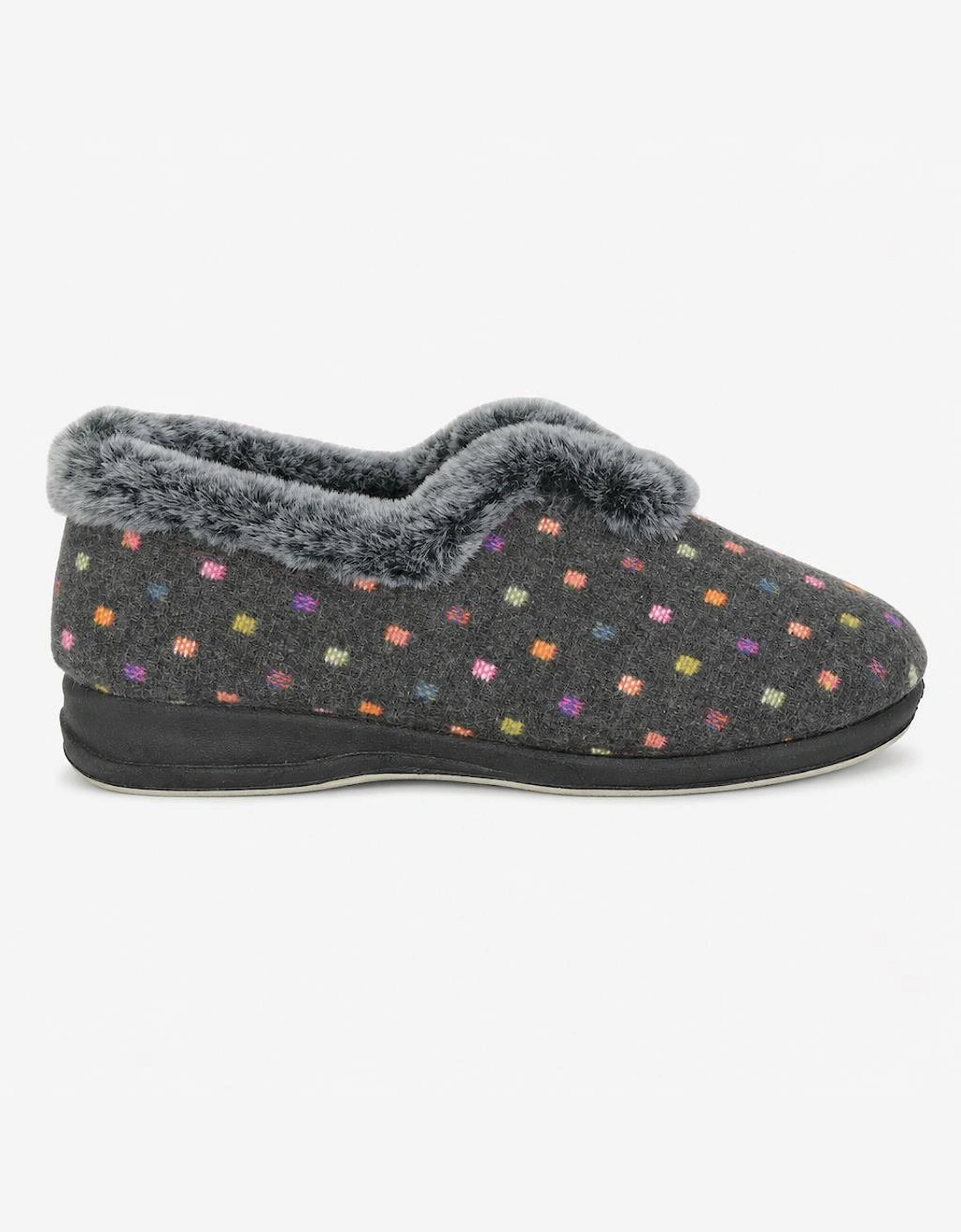 Sleepers NANCY Womens Full Slippers Grey