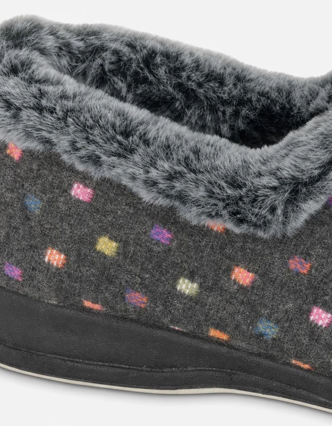 Sleepers NANCY Womens Full Slippers Grey