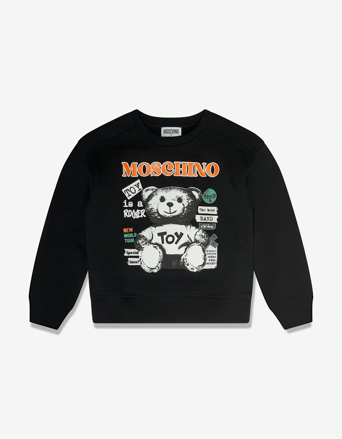 Moschino Kids Teddy Bear Logo Tracksuit in Black