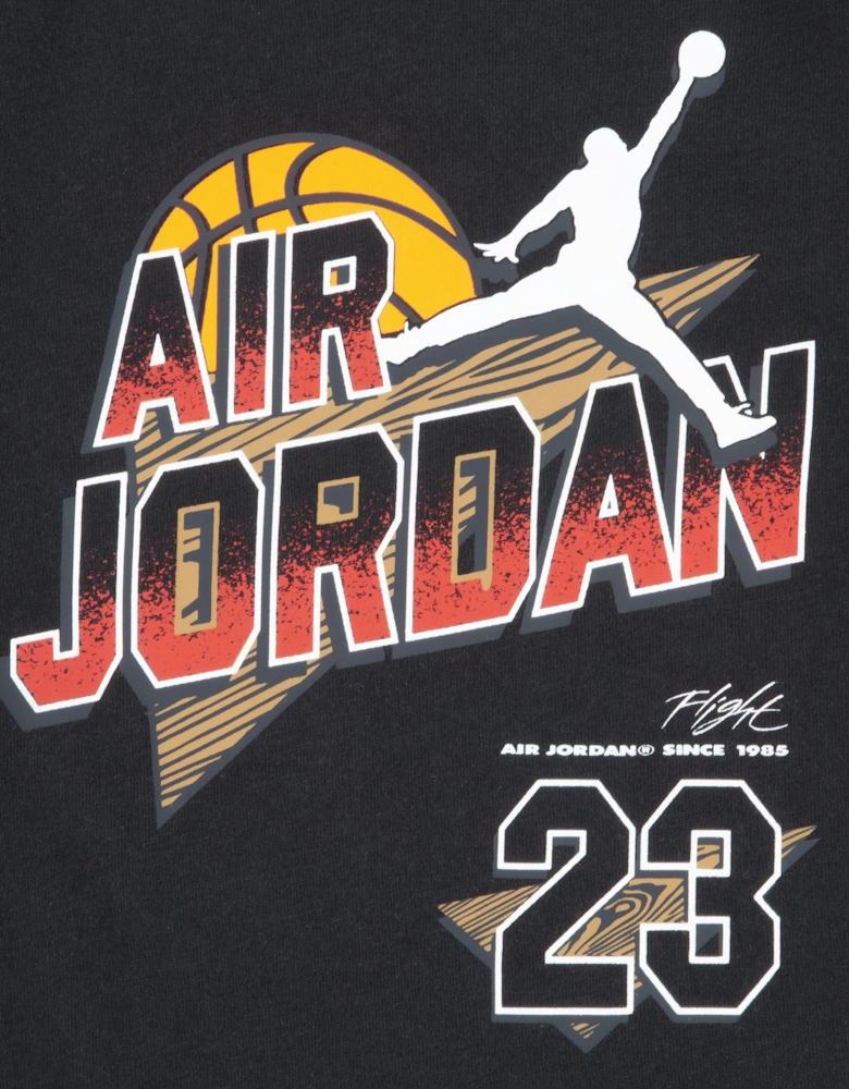 Jordan Baby Air Jordan Flight Romper in Black