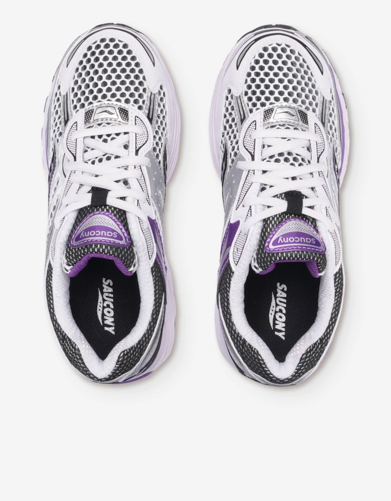 Saucony Girls OMNI 9 Trainers in Silver