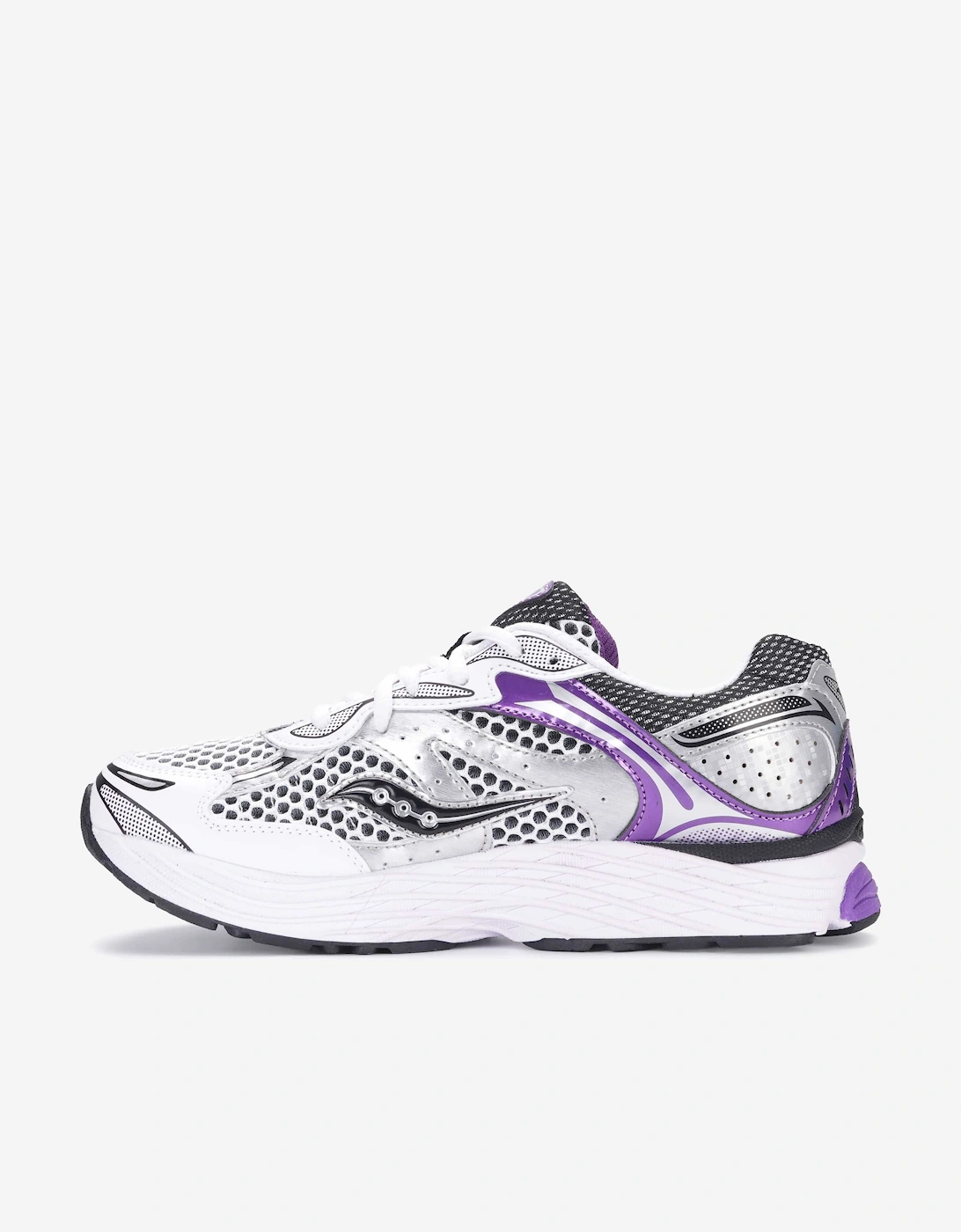 Saucony Girls OMNI 9 Trainers in Silver