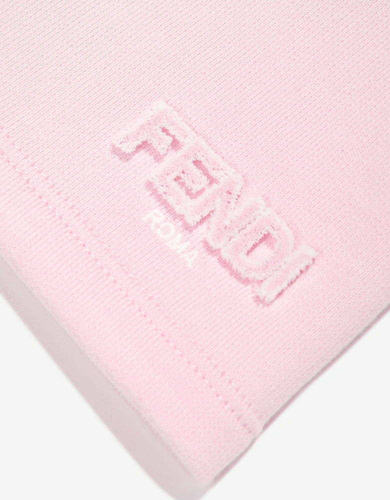 Fendi Baby Girls Logo Shorts in Pink